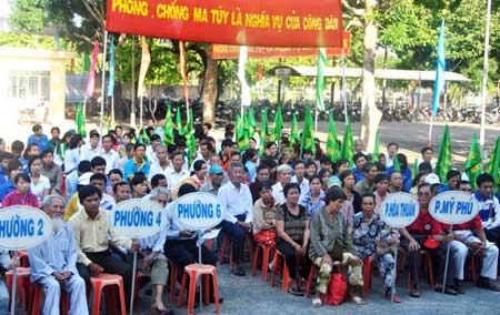 กิจกรรมต่างๆในวันป้องกันและปราบปรามยาเสพติด